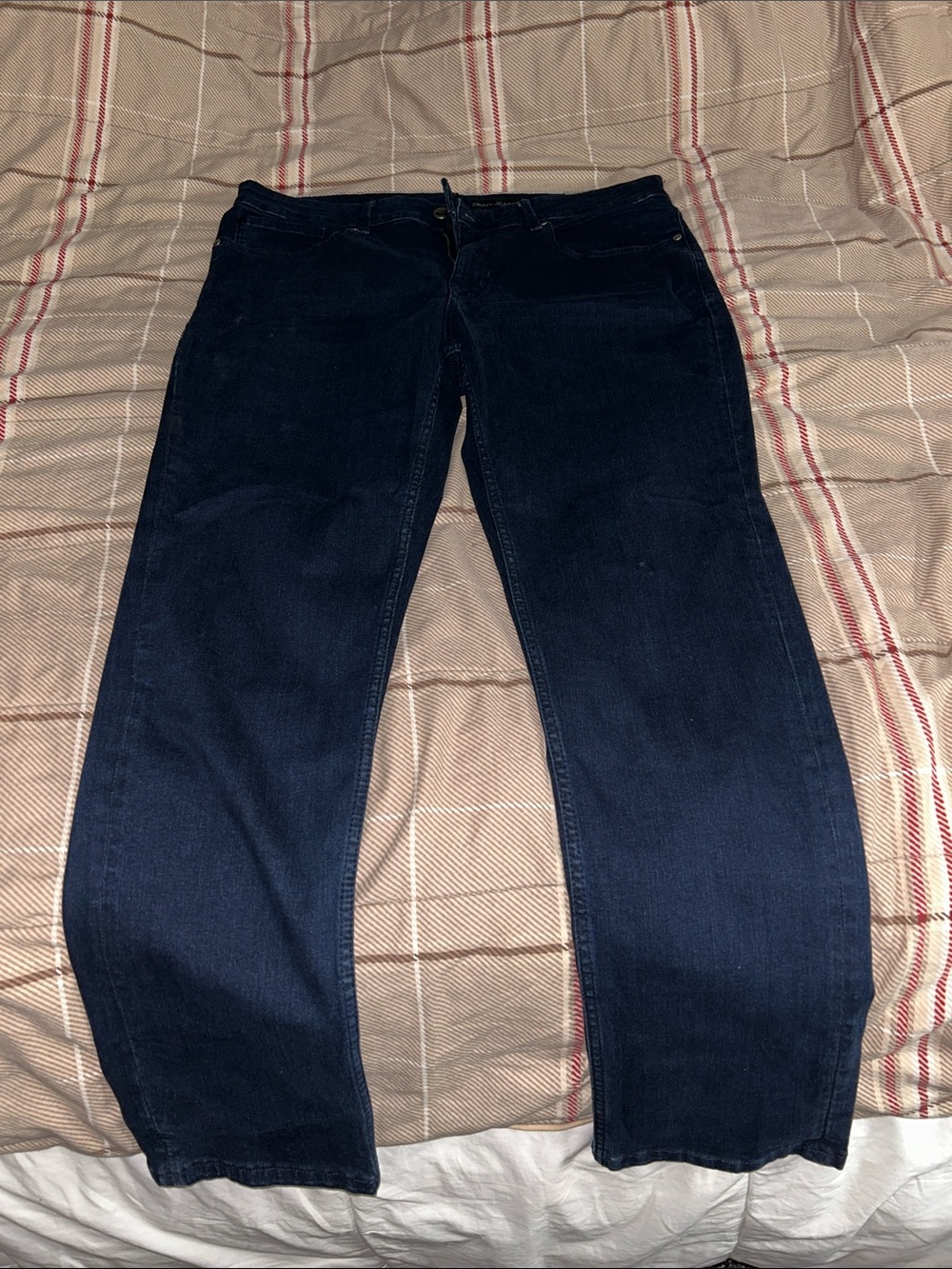 DKNYC Men's Dark Navy Slim Jeans